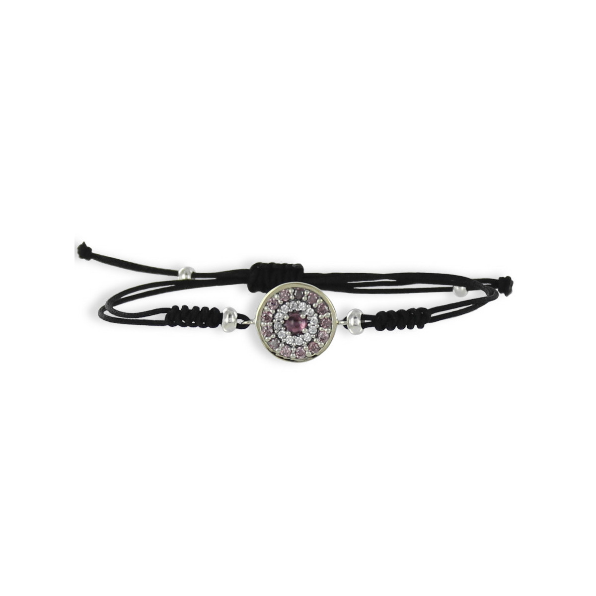 PULSERA MACRAMÉ CON RODOLITA