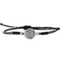 PULSERA MACRAMÉ CON PIEDRAS DE COLORES