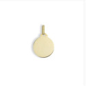 COLGANTE PLACA REDONDA 14 MM