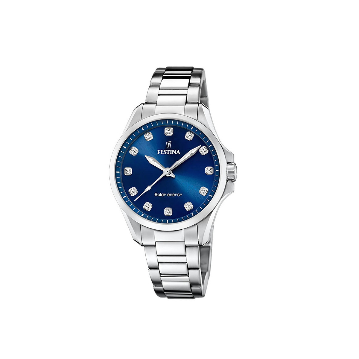 FESTINA SOLAR BLUE DIAL 34 MM
