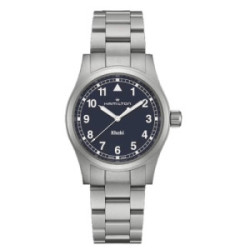 HAMILTON KHAKI FIELD AZUL ACERO 38 MM