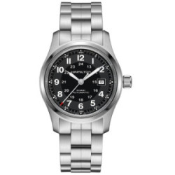 HAMILTON KHAKI AUTOMÁTICO NEGRO 42 MM
