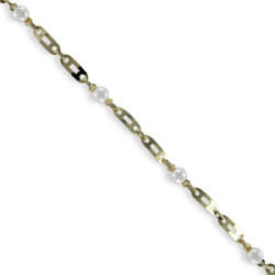 GOLD PEARL BRAZALET