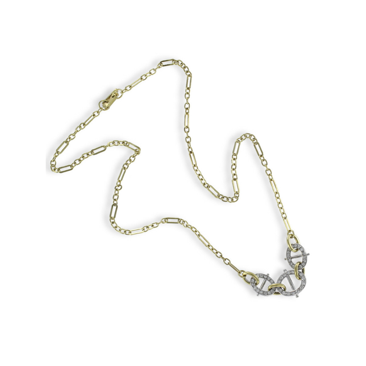 COLLAR ORO DIAMANTES