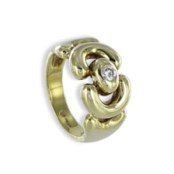ANILLO DISEÑO CON DIAMANTE