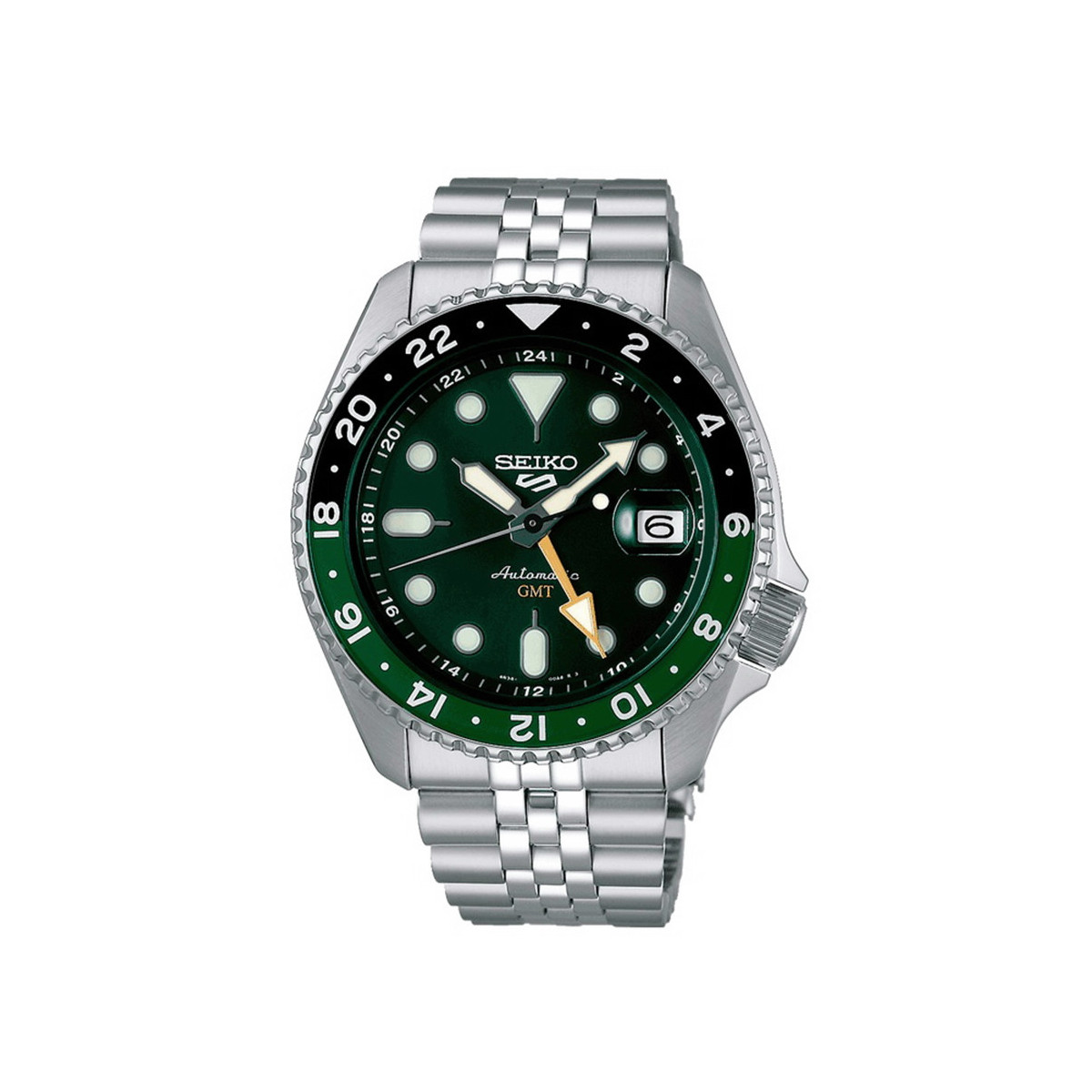 SEIKO 5 SPORTS SERIE SKX GMT VERDE