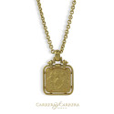 CADENA COLGANTE CARRERA & CARRERA LEONES RELIEVE