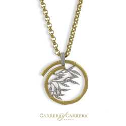 CADENA CON COLGANTE BAMBU CARRERA & CARRERA