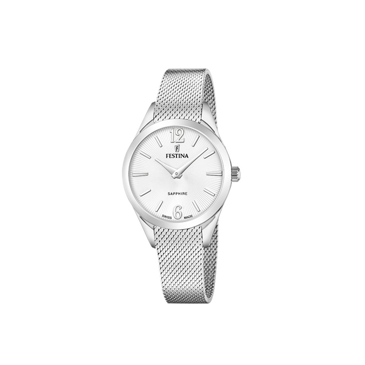 FESTINA SWISS MADE GRACE PLATEADO