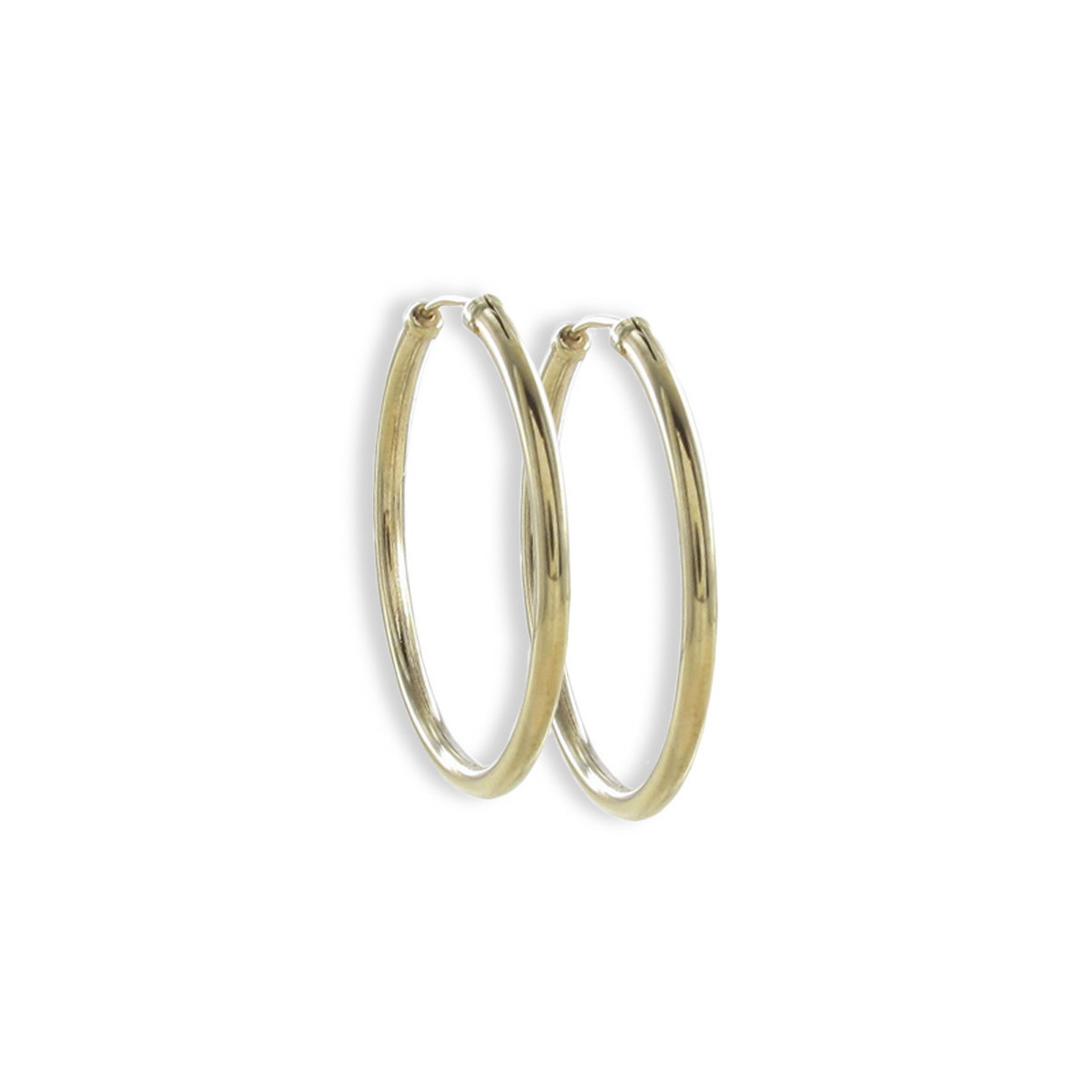 PENDIENTES AROS ORO AMARILLO 18 KILATES