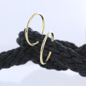 PENDIENTES AROS ORO AMARILLO 18 KILATES