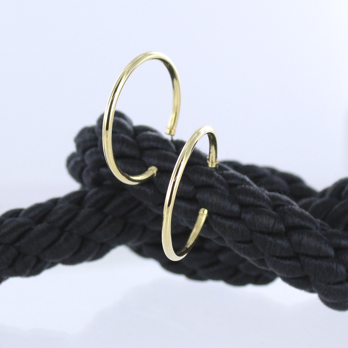 PENDIENTES AROS ORO AMARILLO 18 KILATES