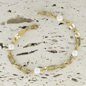 GOLD PEARL BRAZALET