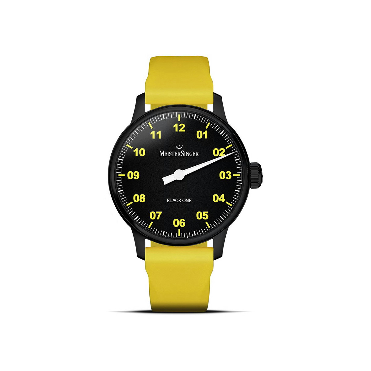 MEISTERSINGER EDITION BLACK ONE YELLOW RUBBER