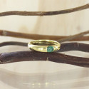 GOLD EMERALD RING