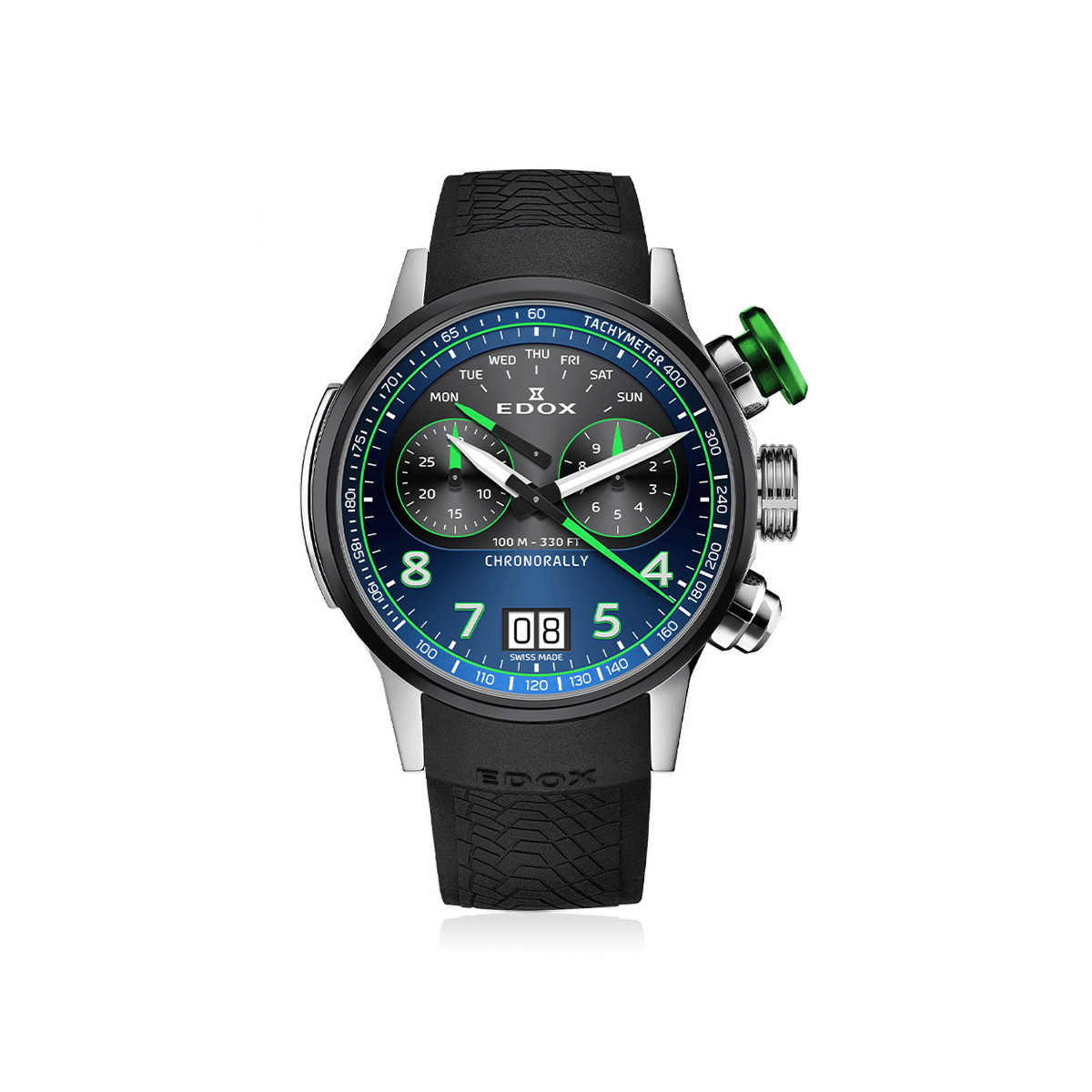 EDOX CHRONORALLY ESFERA AZUL