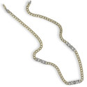 COLLAR ORO 18 KILATES CON 9 DIAMANTES