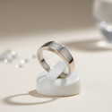 MODERN SOLITAIRE WITH PRINCESS DIAMOND 0.40 KTES