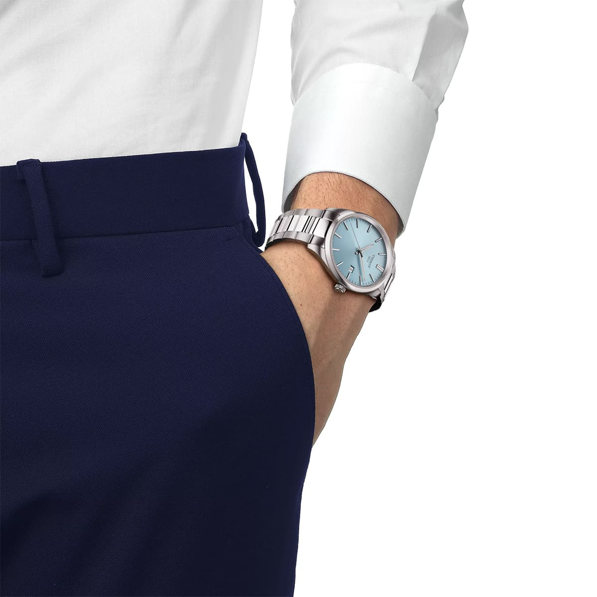 TISSOT PR100 ESFERA BLAU GEL 40 MM