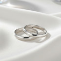ALIANÇA DE MATRIMONI CLÀSSICA OR BLANC