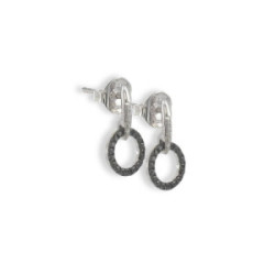 PENDIENTES ORO Y DIAMANTES
