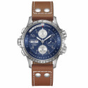 HAMILTON KHAKI AVIATION AUTOCHRONO BLAU
