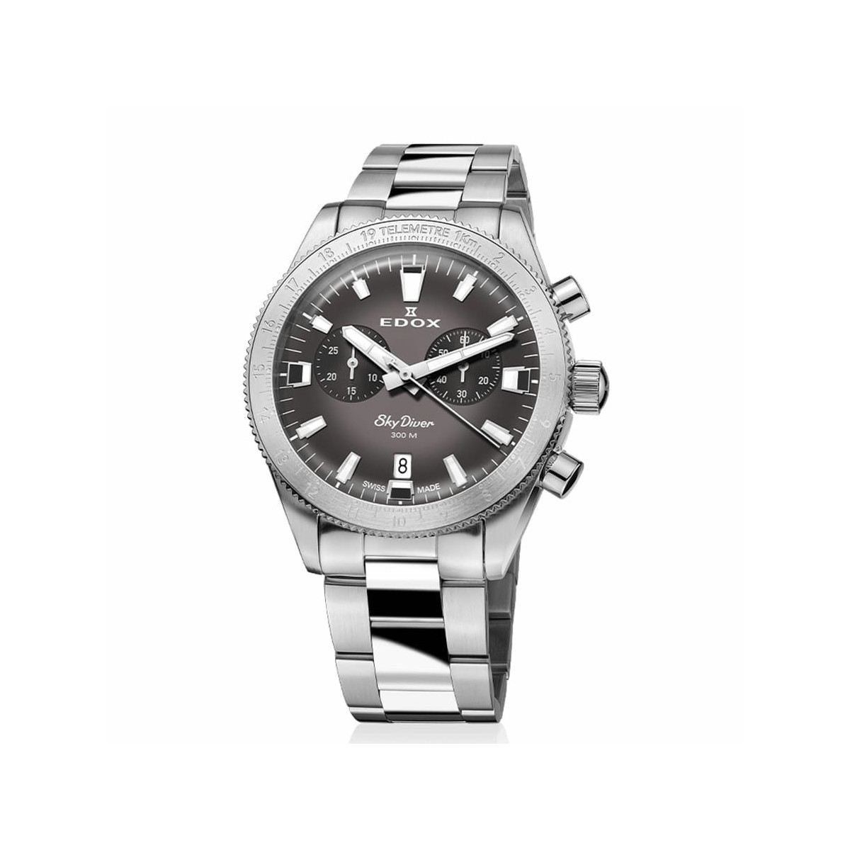 EDOX SKYDIVER CHRONO GREY LIMITED EDITION
