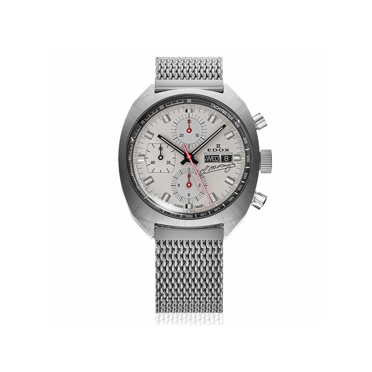 EDOX SPORTSMAN ESFERA BEIGE EDICIÓN LIMITADA