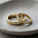 WEDDING RING IN YELLOW GOLD WEDDING RING IN YELLOW GOLD