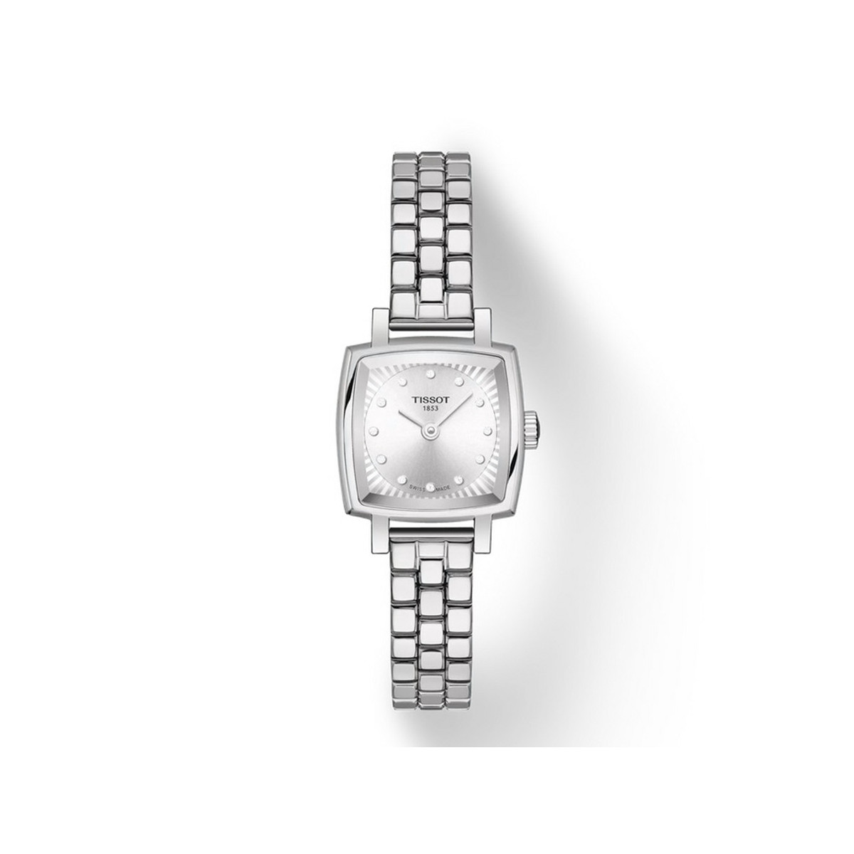 TISSOT LOVELY SQUARE 12 DIAMONDS