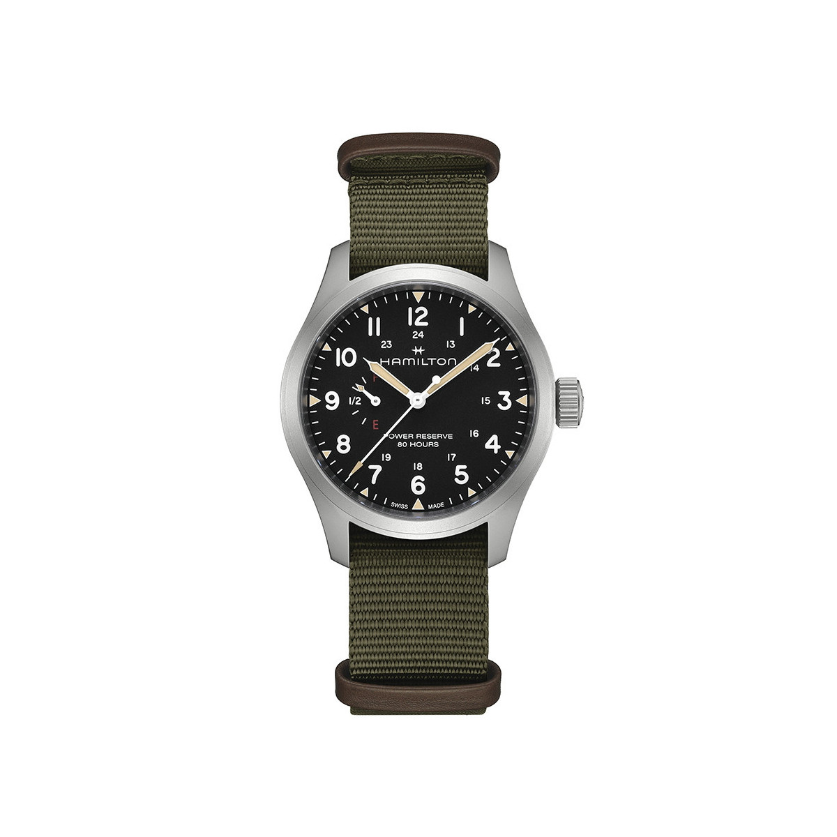 HAMILTON KHAKI FIELD MECÁNICO RESERVA DE MARCHA