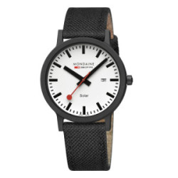 MONDAINE ESSENCE SOLAR NEGRO 41 MM