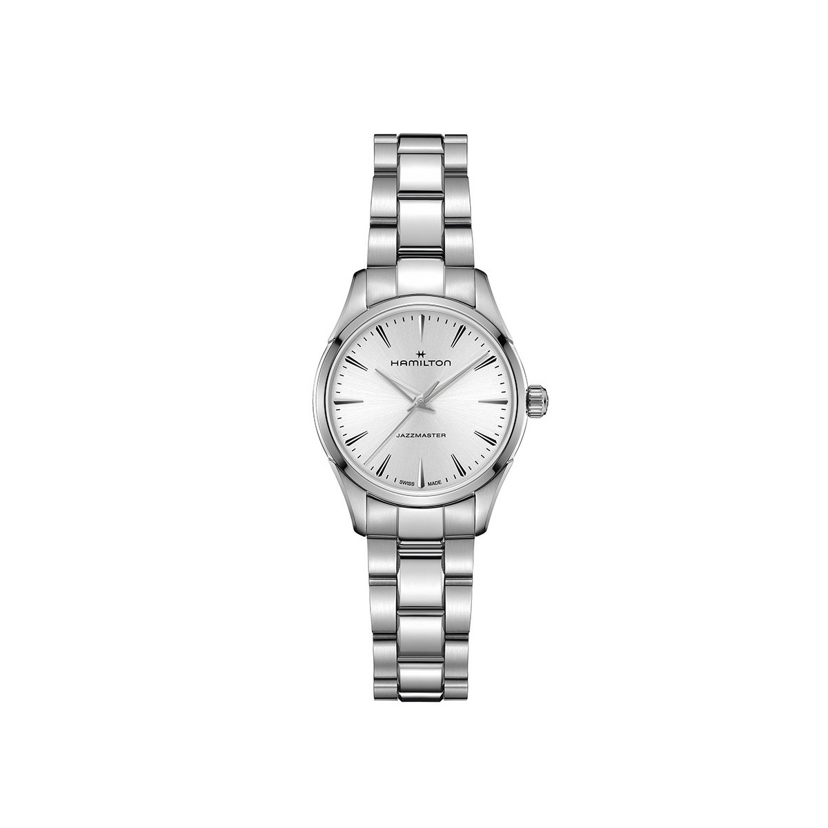 HAMILTON JAZZMASTER 32 MM PLATEADO