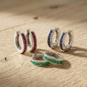 PENDIENTES ORO RUBIS