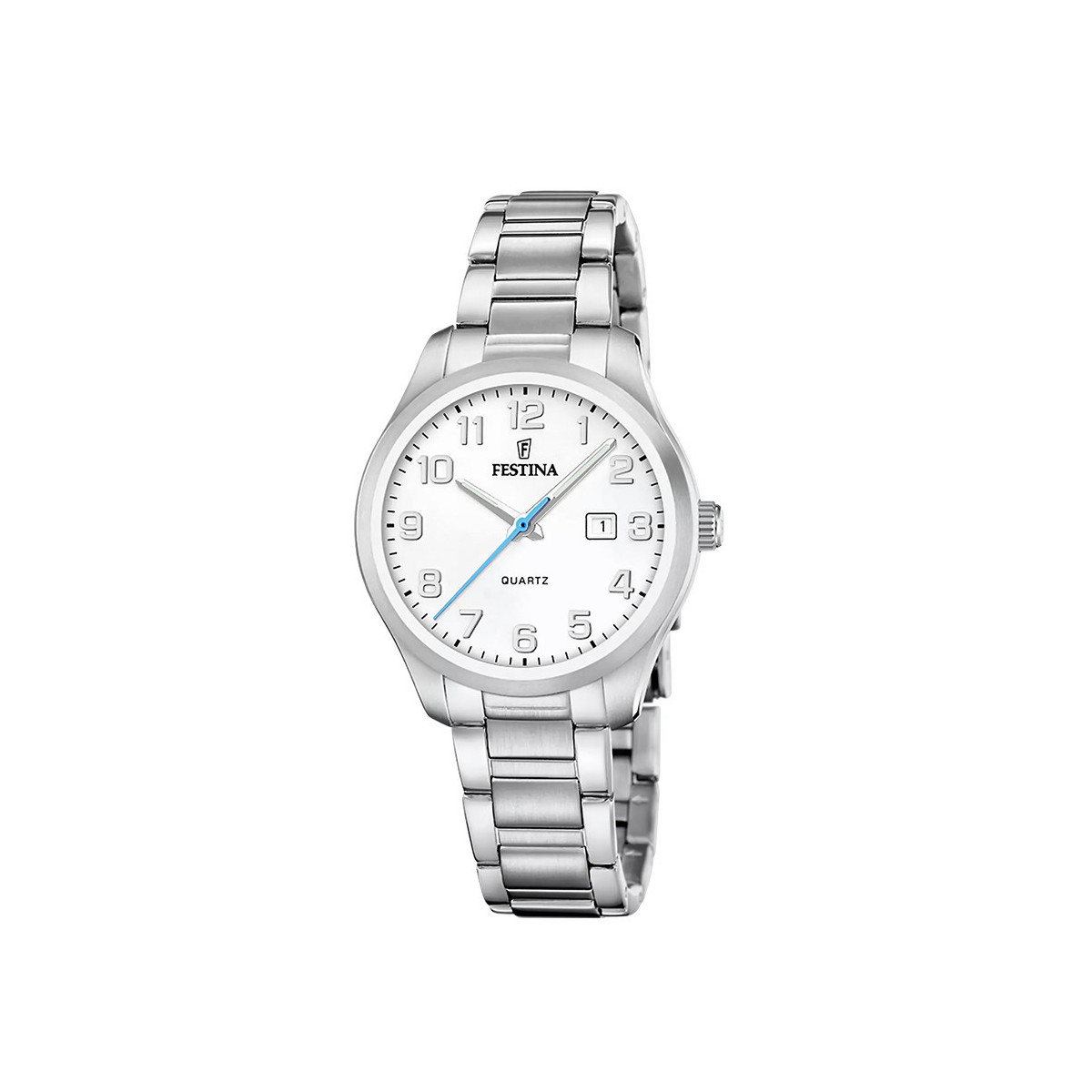 FESTINA 34 MM ESFERA PLATEADA