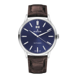 EDOX LES VAUBERTS AZUL CAJA 43 MM