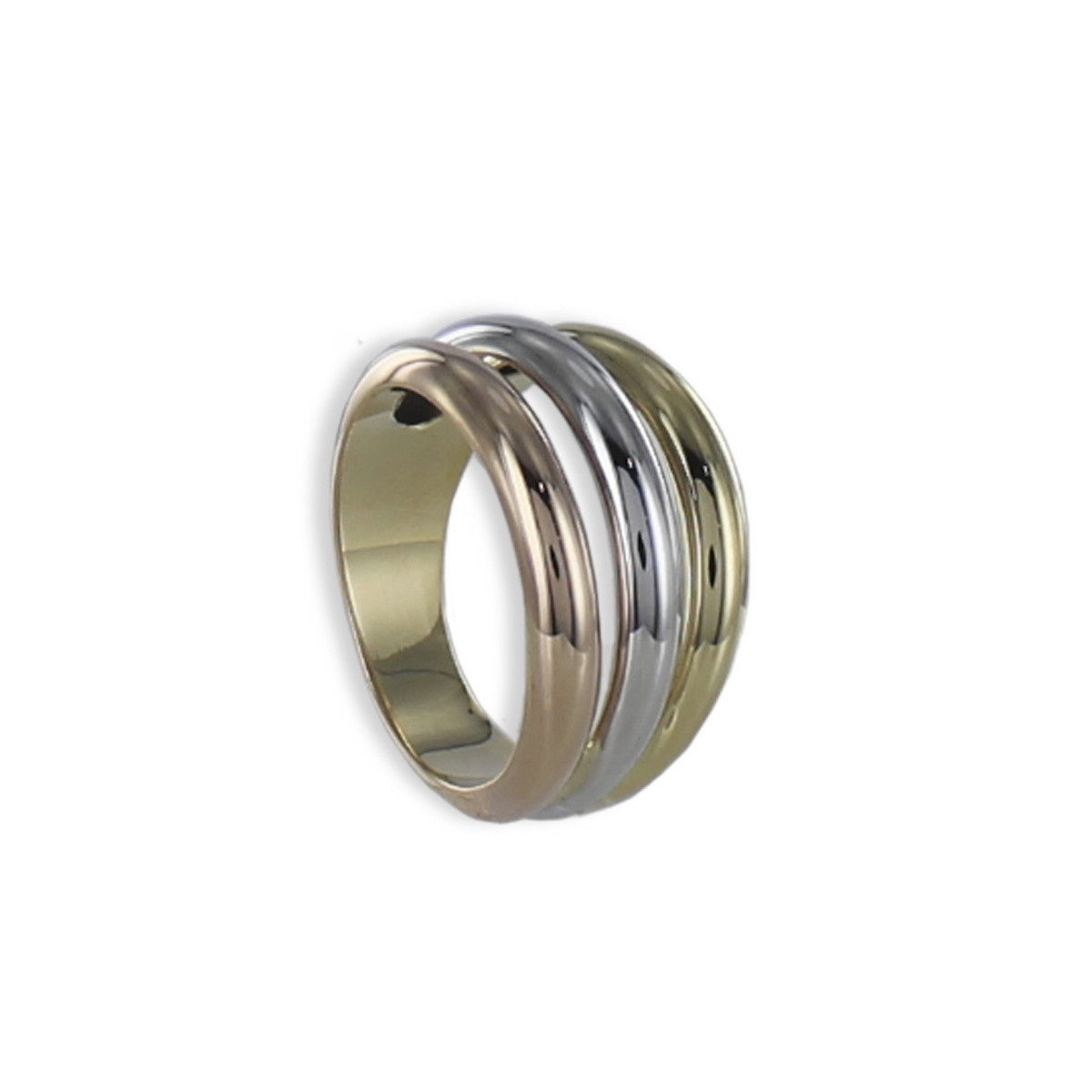 3 COLORS 18K GOLD RING
