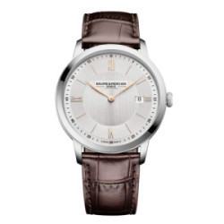BAUME & MERCIER CLASSIMA LEATHER STRAP