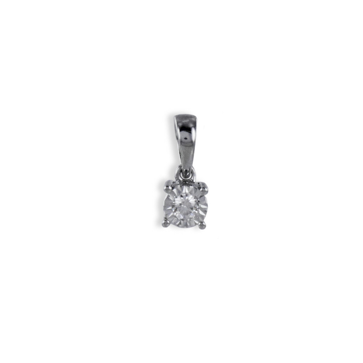PENJOLL OR BLANC LAPIDAT AMB DIAMANT