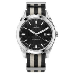 EDOX GRAND OCEAN ESFERA NEGRA 42 MM
