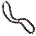 TOURMALINE BARREL AND GOLD NECKLACE TOURMALINE BARREL AND GOLD NECKLACE