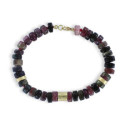 TONEL AND GOLD TOURMALINE BRACELET TONEL AND GOLD TOURMALINE BRACELET