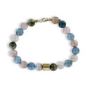 CHALCEDONY AND YELLOW GOLD BRACELET CHALCEDONY AND YELLOW GOLD BRACELET